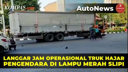 Truk yang Kecelakaan di Slipi Langgar Jam Operasional Angkutan Barang