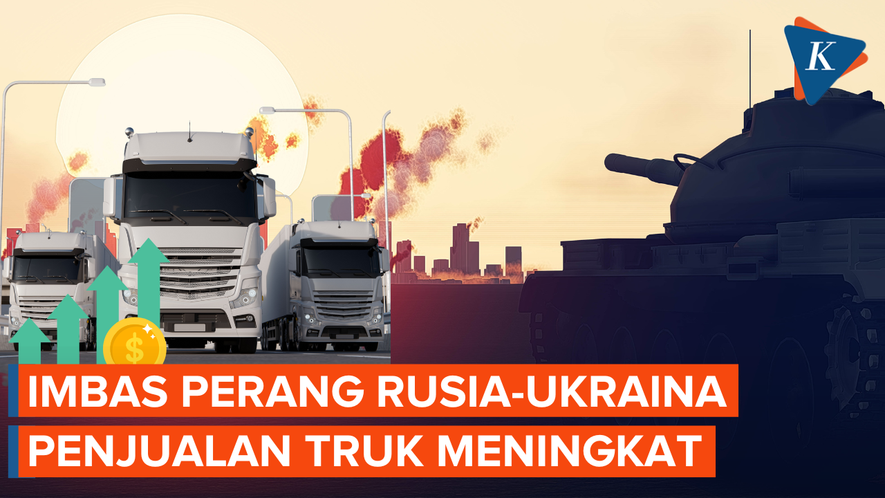Konflik Rusia dan Ukraina Picu Penjualan Truk di Indonesia