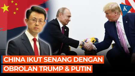 China Puji Obrolan Trump dan Putin karena Bahas Solusi Damai Perang Rusia-Ukraina