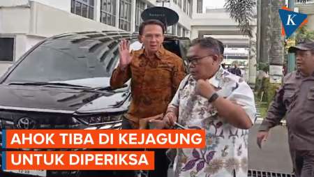 Momen Ahok Tiba di Kejagung, Penuhi Panggilan soal Kasus Pertamina