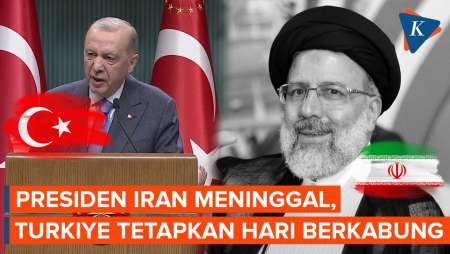 Erdogan Umumkan Hari Berkabung Nasional atas Kematian Presiden Iran Raisi