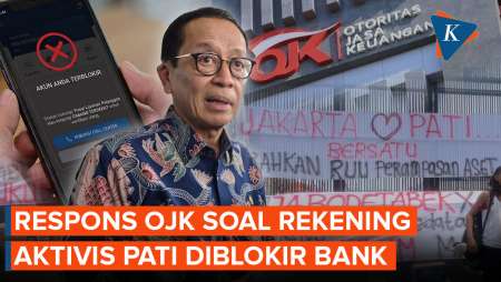 Respons OJK Soal Pemblokiran Rekening Donasi Demo Warga Pati Oleh Bank
