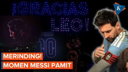Detik-detik Perpisahan Lionel Messi Dengan Argentina