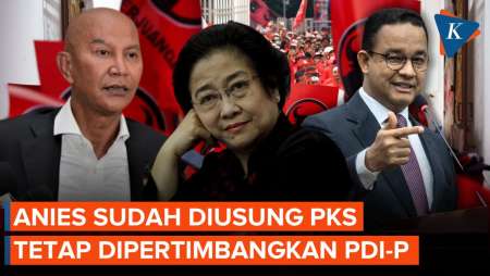 PDI-P Tetap Pertimbangkan Anies untuk Cagub Jakarta walau Sudah Diusung PKS