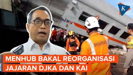 Buntut Kecelakaan KA di Bandung, Menhub Bakal Reformasi Pengurus KAI