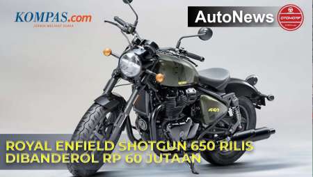 Royal Enfield Shotgun 650 Resmi Meluncur, Harga Rp 60 Jutaan