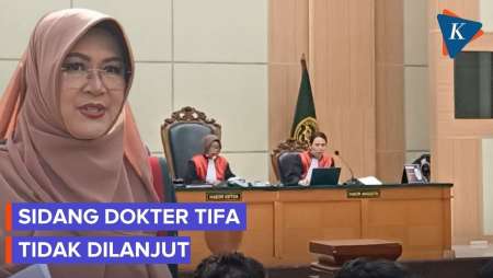 Hakim Putuskan Dakwaan Dokter Tifa Dibatalkan