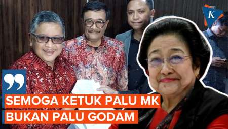 Hasto Sampaikan Surat Megawati untuk Hakim MK Jelang Sidang Putusan Sengketa Pilpres