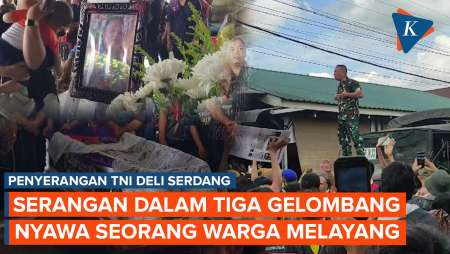 33 Prajurit Beri Serangan 3 Gelombang di Kampung Deli Serdang, Sebabkan Nyawa 1 Warga Melayang