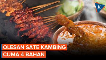 Racikan Bumbu Sate Kambing, Cuma 4 Bahan Untuk Olesannya!