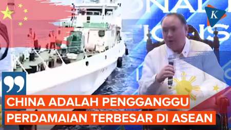 Kepala Pertahanan Filipina Sebut China Pengganggu Perdamaian Terbesar di ASEAN