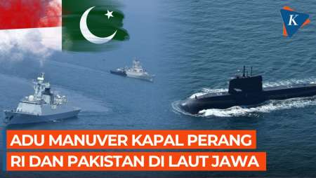 Kapal Perang RI Dan Pakistan Bermanuver Di Laut Jawa, Ada Apa?