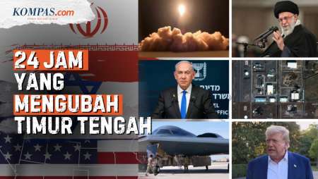 Perang Iran Vs Israel 12 Hari, Kisah 24 Jam Terakhir Sebelum Gencatan Senjata