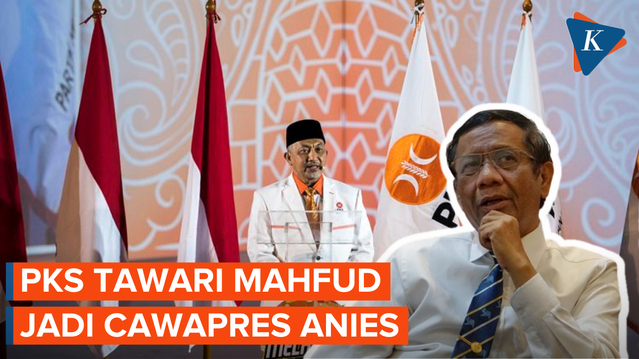 Presiden PKS Tawari Mahfud MD Jadi Cawapres Anies