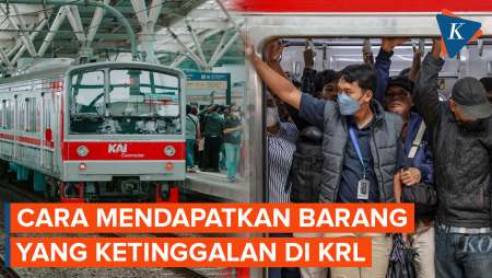 Ketinggalan Barang Di KRL? Jangan Panik, Ini Cara Mendapatkan Kembali