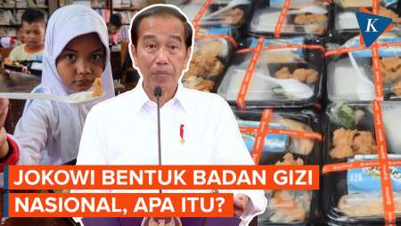 Jokowi Bentuk Badan Gizi Nasional untuk Urusi Program Makan Gratis Prabowo