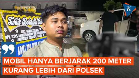 Polisi Tak Beri Pendampingan, Anak Bos Rental: Mobil Hanya 200 Meter dari Polsek