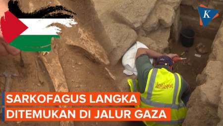 Penemuan Kuburan Kuno dan Sarkofagus Langka di Jalur Gaza