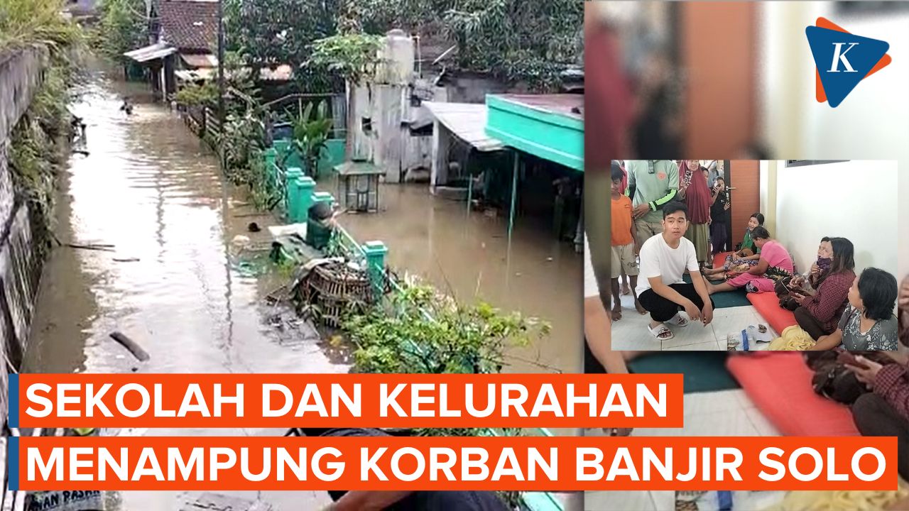 Pemkot Solo Sebut Warga Terdampak Banjir Dievakuasi ke Tempat Lain