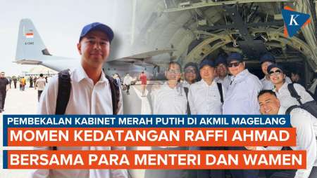 Raffi Ahmad Ikut Pembekalan Bersama Menteri dan Wamen di Akmil Magelang