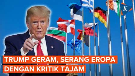 Trump Kritik Pedas Eropa: Negaranya Membusuk, Pemimpinnya Lemah