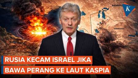 Respons Rusia soal Serangan Israel Targetkan Kapal Moskwa Menuju Iran di Laut Kaspia