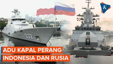 Saat TNI AL Dan Angkatan Laut Rusia Latihan Tempur Di Vladivostok