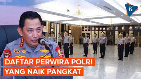 14 Perwira Polri Naik Pangkat, Imam Widodo Resmi Sandang Jenderal Bintang Tiga!