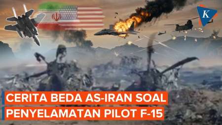 Beda Klaim AS-Iran Soal Misi Penyelamatan Pilot F-15E