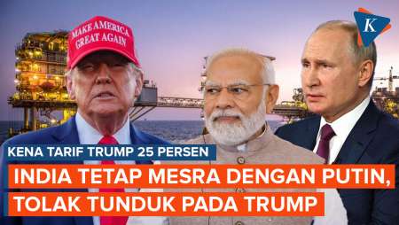 Disanksi Tarif 25 Persen, India Menolak Tunduk pada Tekanan Trump, Apa Alasannya?
