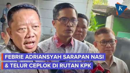 Febrie Adriansyah Sarapan Bareng Tahanan, Lauk Telor Ceplok