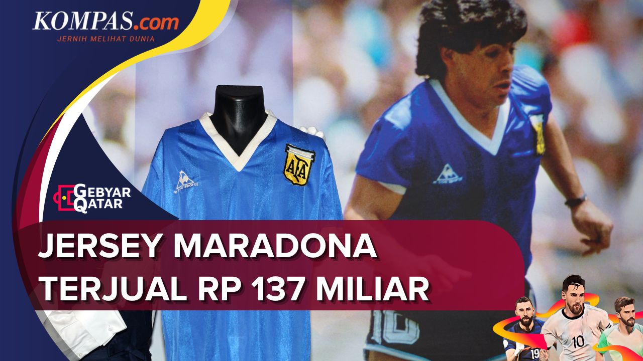 Kisah di Balik Jersey Legendaris Diego Maradona