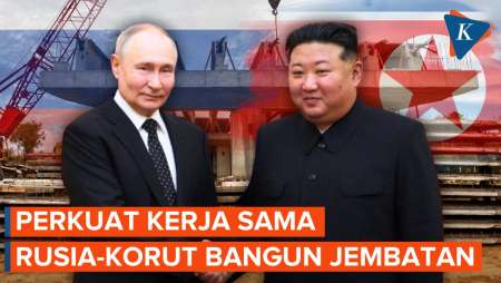 Perkuat Kerja Sama, Rusia Bangun Jembatan Menuju Korea Utara