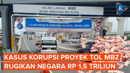 Korupsi Tol MBZ Rp 1,5 Triliun, Eks Dirut Jasa Marga Layang Cikampek Jadi Tersangka