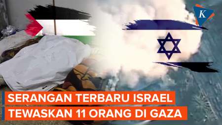 Serangan Israel Di Gaza Tewaskan 11 Orang, Termasuk 4 Anak-anak