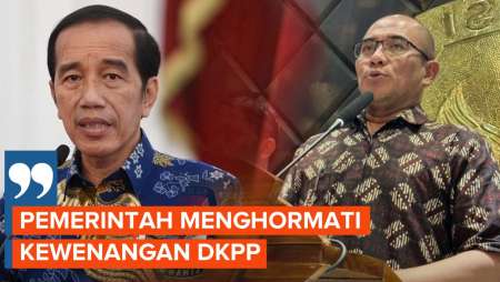 Respons Jokowi soal Pemecatan Ketua KPU Hasyim Asy'ari