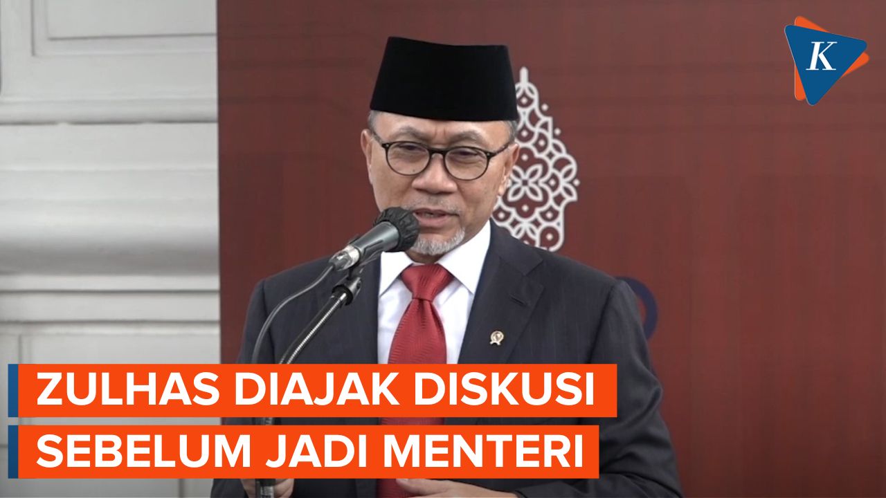 Zulkifli Hasan Akui Diajak Diskusi oleh Jokowi Sehari Sebelum jadi Menteri