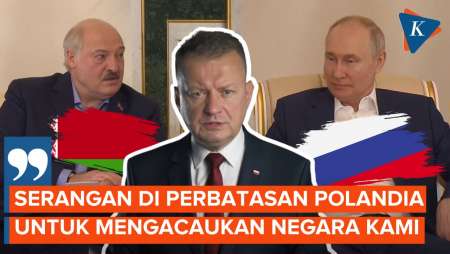 Menhan Polandia Curiga Rusia-Belarus Kerja Sama untuk Bikin Onar di Negaranya