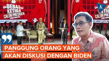 Budiman: Debat Pilpres Panggung Orang yang Akan Diskusi dengan Joe Biden