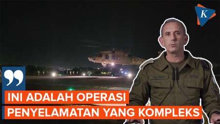 Diwarnai Baku Tembak, Milter Israel Gambarkan Operasi Penyelamatan Para Sandera di Gaza