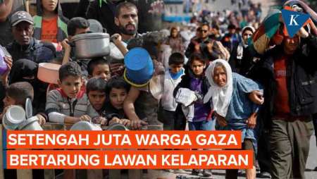 Perang Israel Vs Hamas Tak Kunjung Henti, 577.000 Orang di Gaza Kelaparan