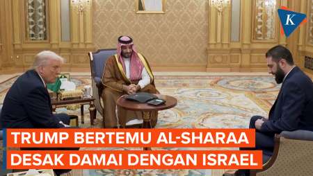 Trump Minta Al-Sharaa Normalisasi Hubungan dengan Israel