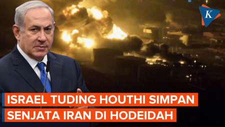 Netanyahu Tuding Depot Bahan Bakar Yaman yang Diserang Israel Simpan Senjata Houthi dari Iran