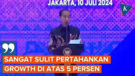 Jokowi: Ekonomi Kita Tumbuh 5,11 Persen, Patut Bersyukur