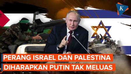 Putin Serukan Negosiasi Israel-Palestina