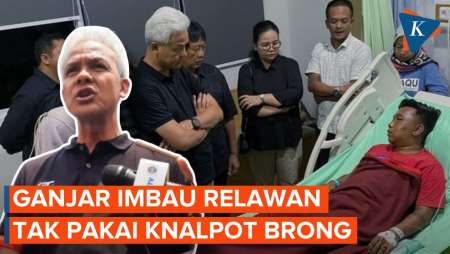 Imbau Relawan Tak Pakai Knalpot Brong, Ganjar: Saya Tidak Mau Kejadian di Boyolali Terulang