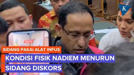 Nadiem Dibawa Ke RS, Kuasa Hukum: Sudah Tak Kuat Sidang Sejak Maghrib