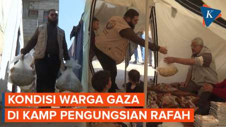 Potret Terbaru Warga Gaza di Kamp Pengungsian