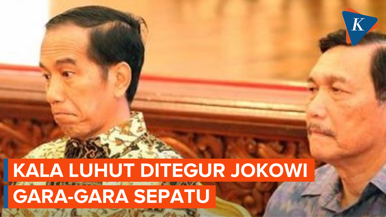 Cerita Menko Luhut, Kena Tegur Jokowi Akibat Sepatu yang Dipakainya