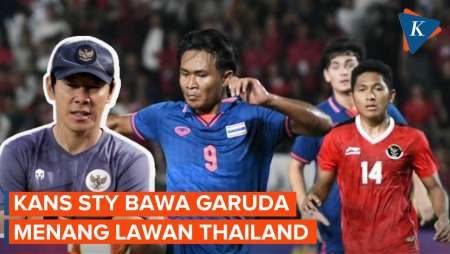 Rekor Pertemuan Timnas Vs Thailand, Mungkinkah STY Bawa Indonesia Lolos Final?